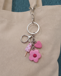 Bag Charm Keychain | Rose Kulfi Special
