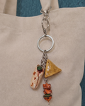 Bag Charm Keychain | Street Food Edition