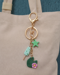 Bag Charm Keychain | Green Glory