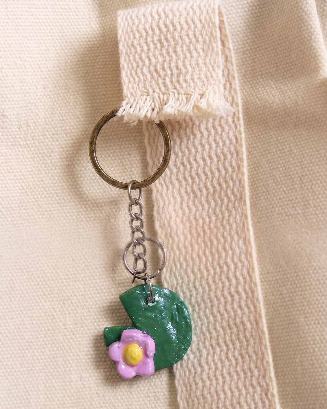 Keychain | Lily Pad