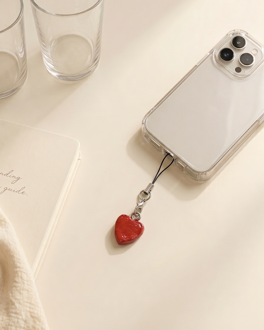 Mobile Charm | Red Heart