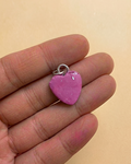 Clay Charm | Pink Heart