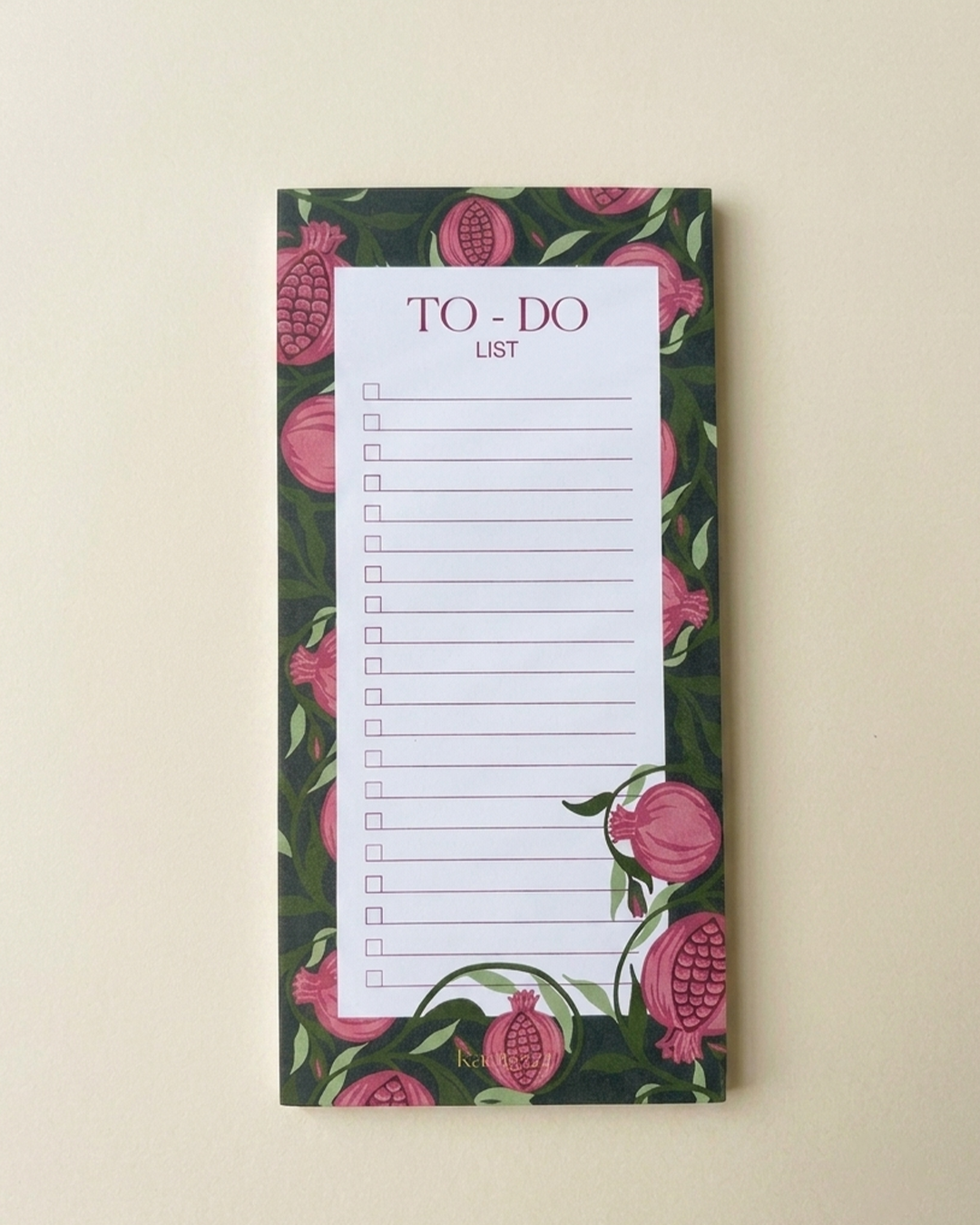 To Do List | Daily Pomegranate