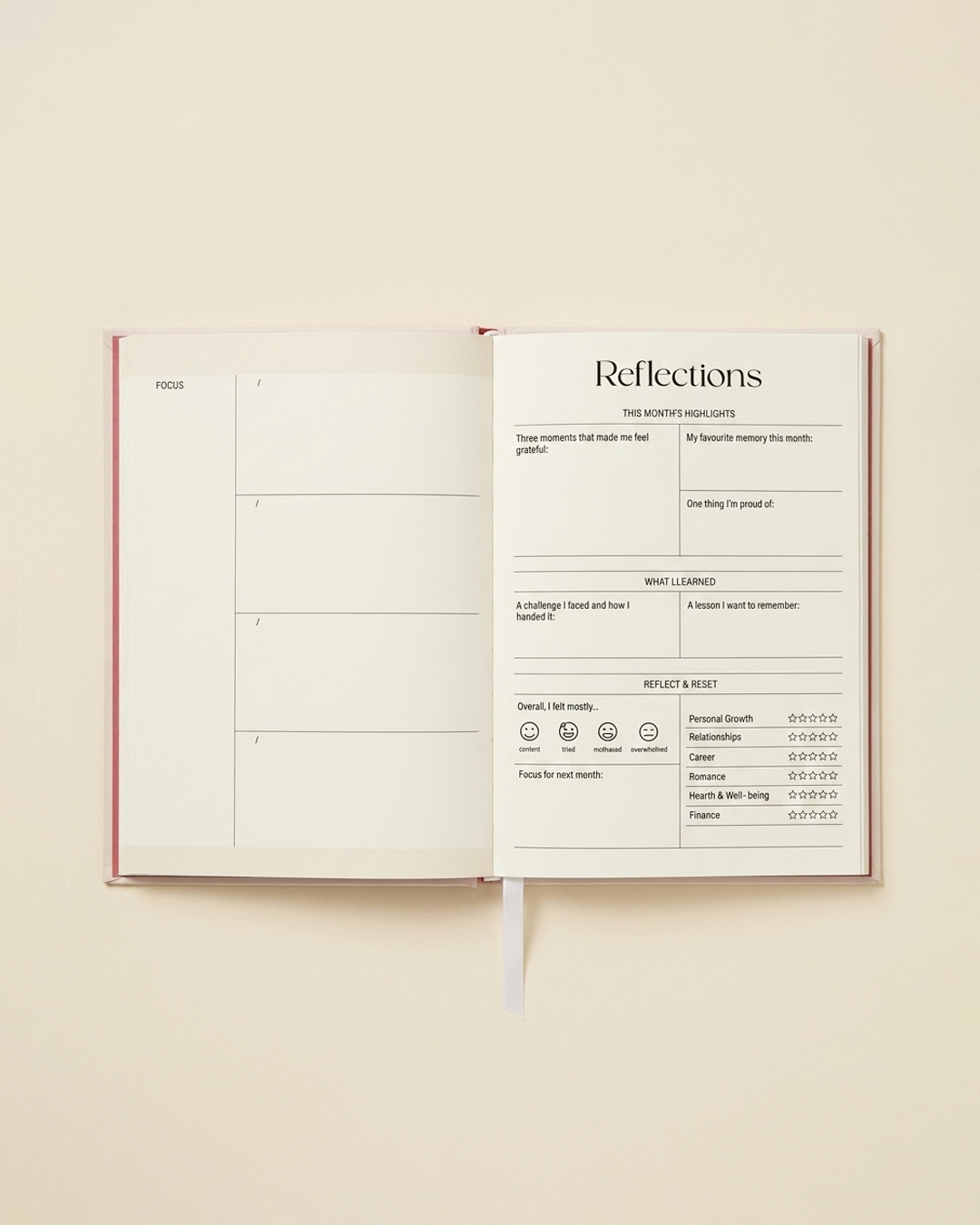 Half Yearly Planner | Premium Lotus