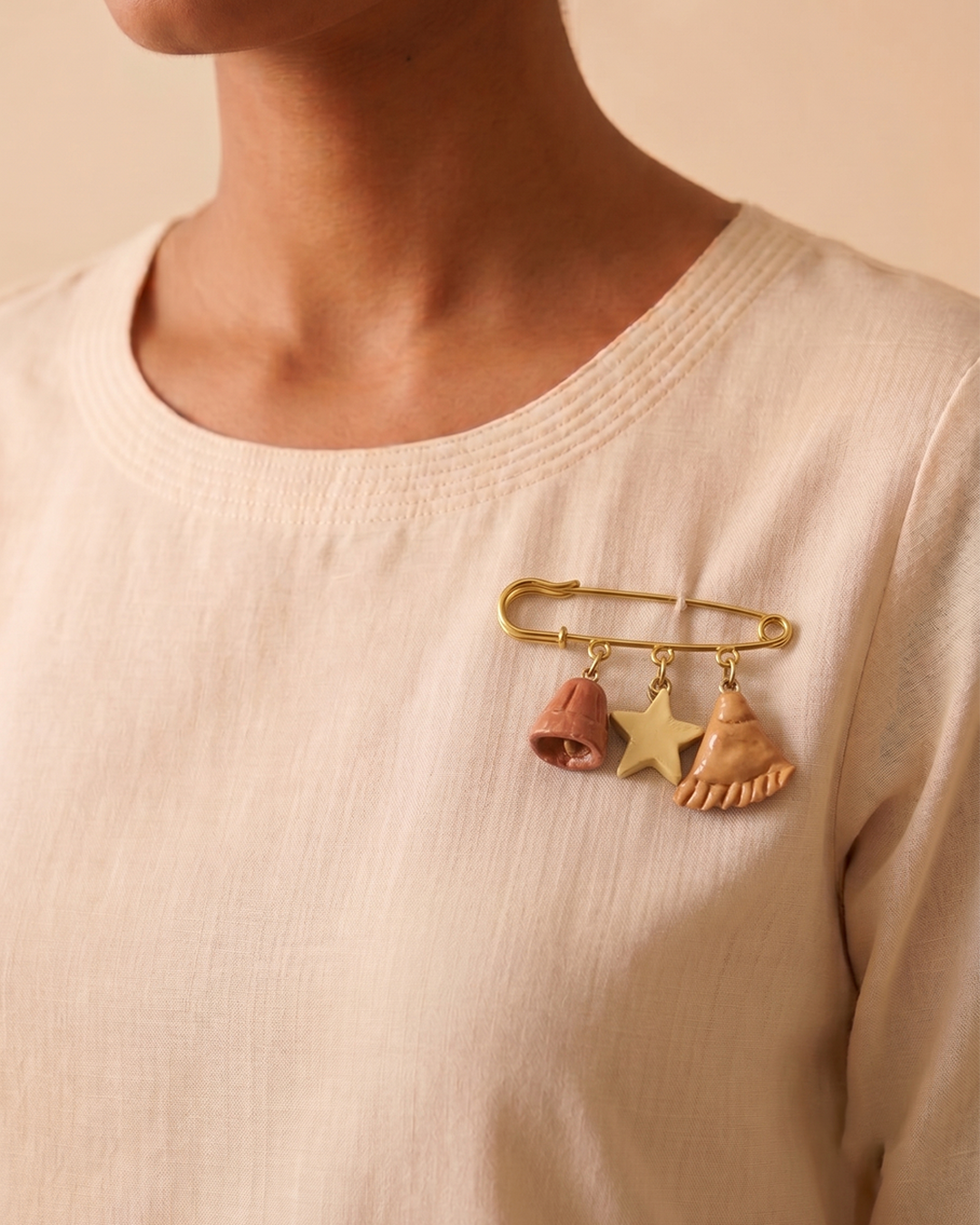 Safety Pin Brooch | Chai Aur Samosa